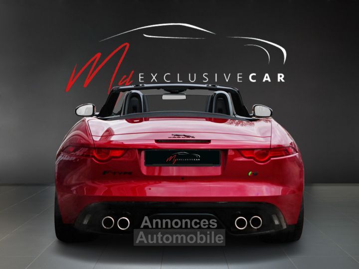 Jaguar F-Type Cabriolet V8 S 495 Ch - 920 €/mois - Caméra, Meridian Surround 770 W, Sièges Chauffants, Accès Sans Clé, ... - Etat EXCEPTIONNEL - Gar. 12 Mois - 4