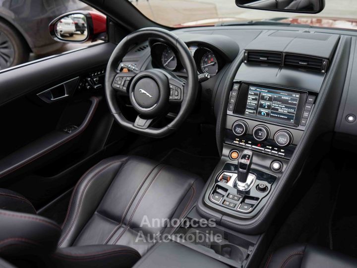 Jaguar F-Type Cabriolet V8 S 495 Ch - 920 €/mois - Caméra, Meridian Surround 770 W, Sièges Chauffants, Accès Sans Clé, ... - Etat EXCEPTIONNEL - Gar. 12 Mois - 26
