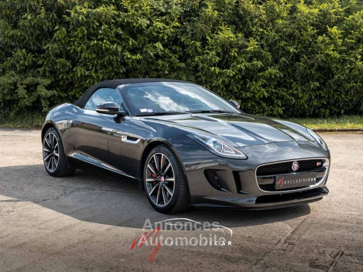 Jaguar F-Type JAGUAR F-TYPE V6 S 380Ch BVA - GARANTIE 12 MOIS - Révision Faite Le 27/02/2024 - Très Bon état - Sièges électriques à Mémoire - Caméra De Recul - 6