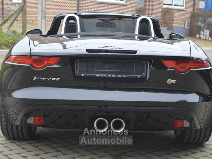 Jaguar F-Type S Cabriolet V6 380 ch Superbe état - 4