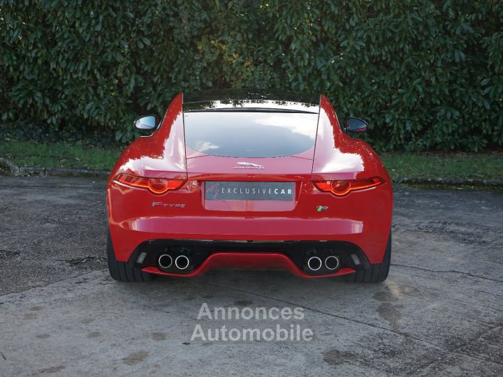 Jaguar F-Type V8 R 550 Ch - 860 €/mois - Toit Pano, Meridian 380 W, Sièges Chauffants, Accès Sans Clé, ... - Carnet JAGUAR - Révisée 2024 - 4