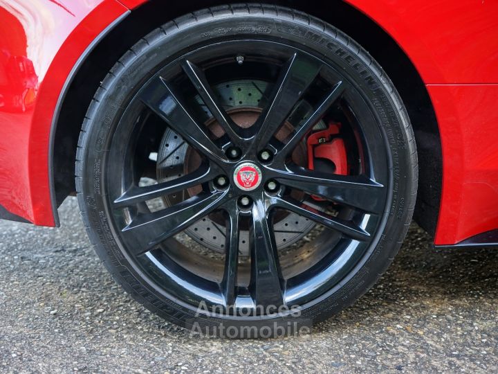 Jaguar F-Type V8 R 550 Ch - 860 €/mois - Toit Pano, Meridian 380 W, Sièges Chauffants, Accès Sans Clé, ... - Carnet JAGUAR - Révisée 2024 - 15