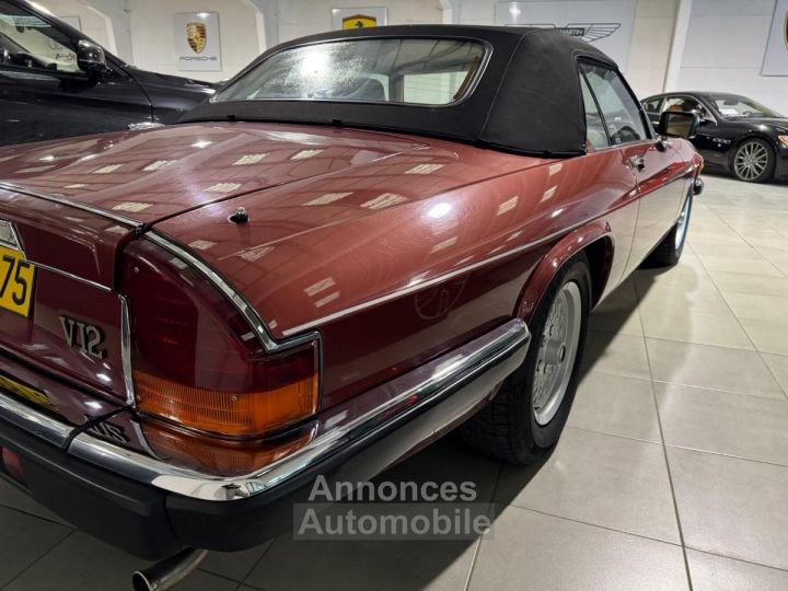 Jaguar XJSC XJS-C CABRIOLET 5.3 BVA Caractéristiques XJS-C CABRIOLET 5.3 BV - 16