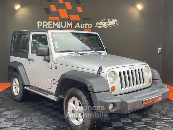 Jeep Wrangler 2.8 CRD 177 Cv Sport 4WD 4 Roues Motrices Attelage Ct Ok 2025 - 2