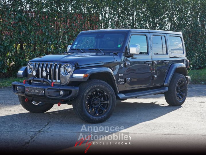 Jeep Wrangler (IV) UNLIMITED 2.0i Turbo 272 Ch OVERLAND - Origine France - Malus Payé - Entretien 100% JEEP - Dual Top Premium - Gar. Possible Jusqu'à 36 Mois - 1