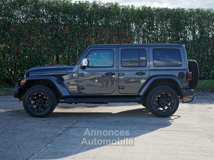 Jeep Wrangler (IV) UNLIMITED 2.0i Turbo 272 Ch OVERLAND - Origine France - Malus Payé - Entretien 100% JEEP - Dual Top Premium - Gar. Possible Jusqu'à 36 Mois - 2