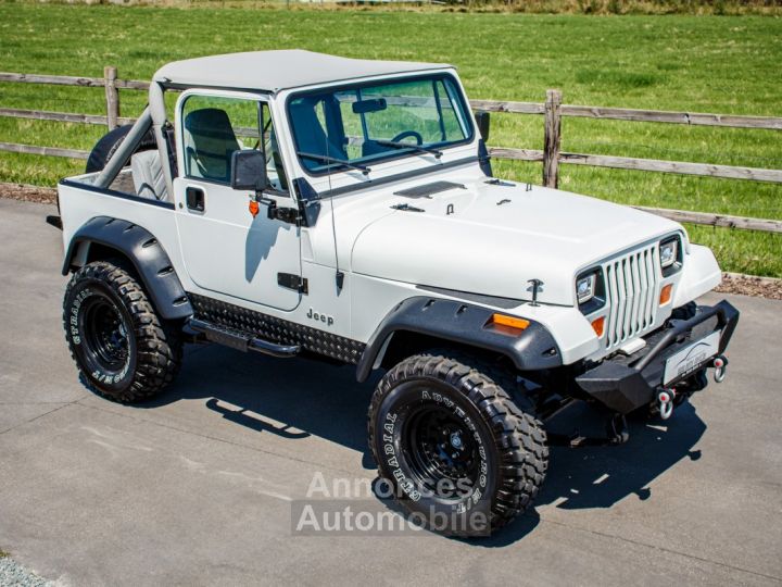 Jeep Wrangler YJ 4.2 4X4 Automaat SOFT TOP - OLDTIMER - LED KOPLAMPEN - BLAUPUNKT - ACHTERBANK - 11