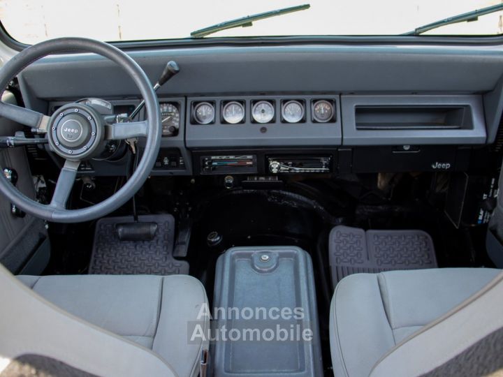 Jeep Wrangler YJ 4.2 4X4 Automaat SOFT TOP - OLDTIMER - LED KOPLAMPEN - BLAUPUNKT - ACHTERBANK - 14