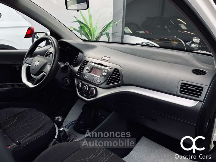 Kia Picanto 1.0i CLIM LED 5 PORTES TRES PROPRE - 12