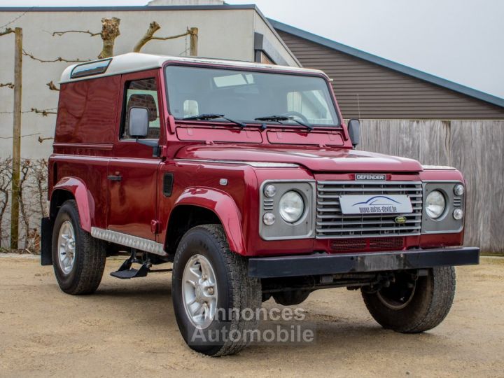 Land Rover Defender Rover 90 2.5 TD5 SE 4X4 - 1STE EIGENAAR - HISTORIEK - LICHTE VRACHT - ZETELVERWARMING - ELEKT. RAMEN - TREKHAAK - 6