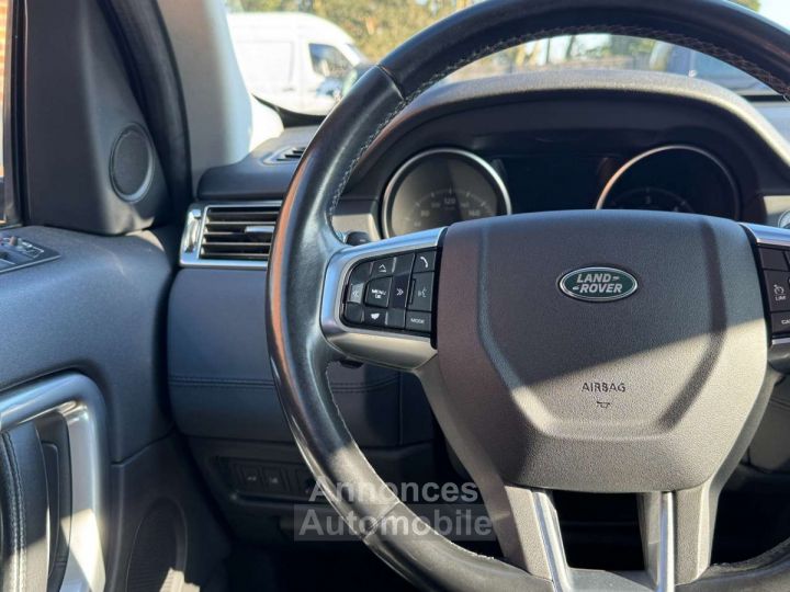 Land Rover Discovery Sport 7p Meridian Cuir 4x4 Caméra Attelage - 16