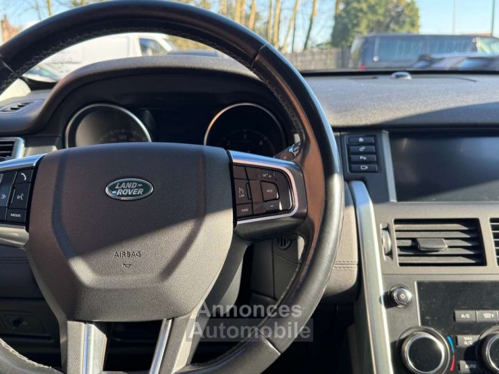 Land Rover Discovery Sport 7p Meridian Cuir 4x4 Caméra Attelage - 17