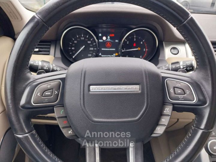 Land Rover Range Rover Evoque 2.0 TD4 -AUTOMATIQUE-TOIT.PANO-CUIR-GPS-GARANTIE- - 15