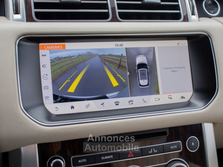 Land Rover Range Rover LG 3.0 TDV6 - HISTORIEK - NIEUWSTAAT - ZETELVENTILATIE - 360° - STUURWIELVERWARMING - APPLE CARPLAY - 23