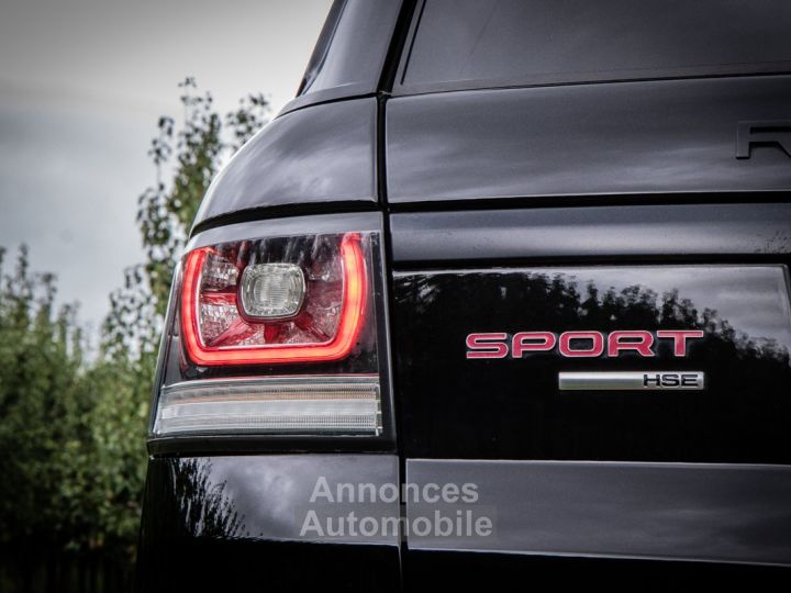 Land Rover Range Rover Sport 3.0 TDV6 HSE - 4X4 - LUCHTVERING - TREKHAAK - CAMERA - MERIDIAN - EURO 6b - 47