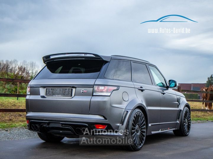 Land Rover Range Rover Sport SVR Mansory 5.0 V8 Supercharged 550PK 4X4 - LICHTE VRACHT - PANO DAK - MERIDIAN - TREKHAAK - LUCHTVERING - 2