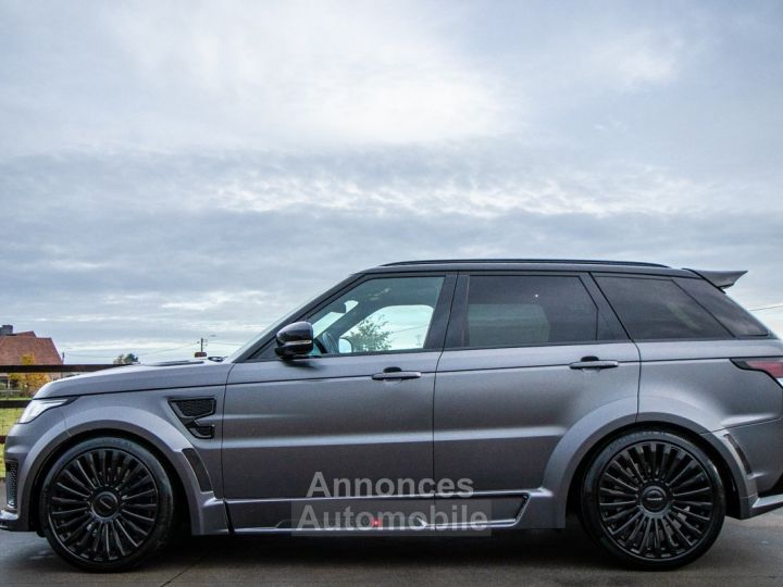 Land Rover Range Rover Sport SVR Mansory 5.0 V8 Supercharged 550PK 4X4 - LICHTE VRACHT - PANO DAK - MERIDIAN - TREKHAAK - LUCHTVERING - 6