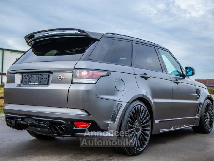 Land Rover Range Rover Sport SVR Mansory 5.0 V8 Supercharged 550PK 4X4 - LICHTE VRACHT - PANO DAK - MERIDIAN - TREKHAAK - LUCHTVERING - 9