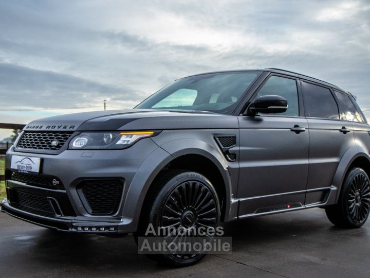 Land Rover Range Rover Sport SVR Mansory 5.0 V8 Supercharged 550PK 4X4 - LICHTE VRACHT - PANO DAK - MERIDIAN - TREKHAAK - LUCHTVERING - 48