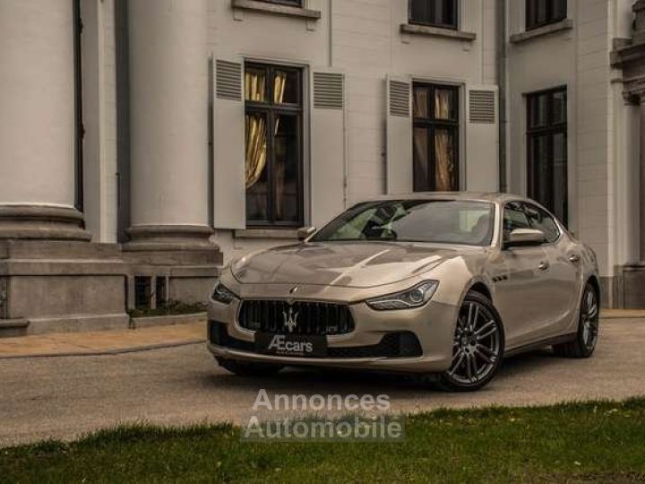 Maserati Ghibli HARMAN KARDON SOUND - 1 OWNER - BELGIAN CAR - 1