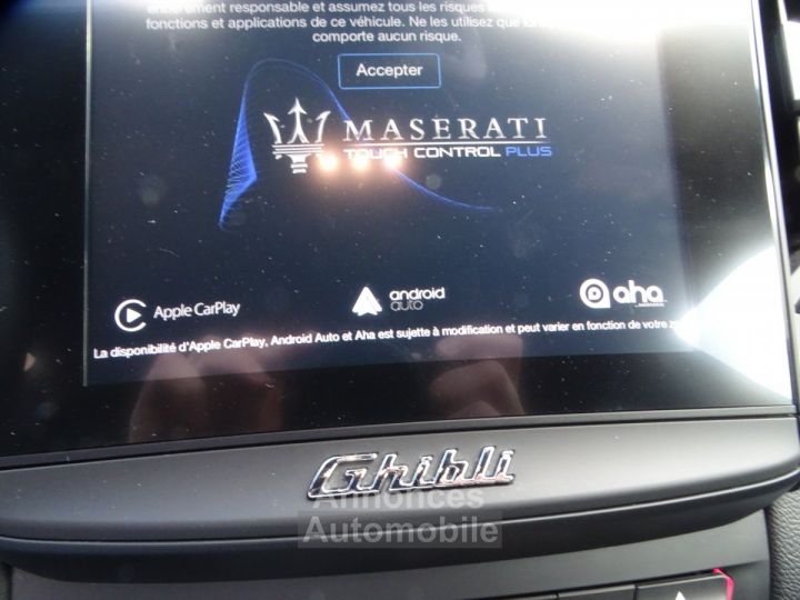 Maserati Ghibli SQ4 430PS GRANSPORT V6 3.0L / Echap Sport Jtes 20 GPS + Camera  Soft Close   - 16