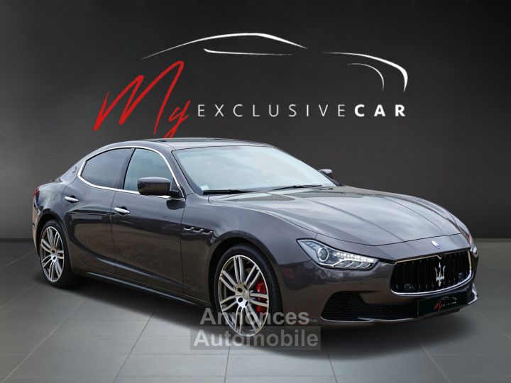Maserati Ghibli V6 S Q4 - 1ère Main MASERATI Lyon - Pack Sport + Business + Premium + Confort + Carbone - Révisée 11/2023 - Gar. 12 Mois - 7