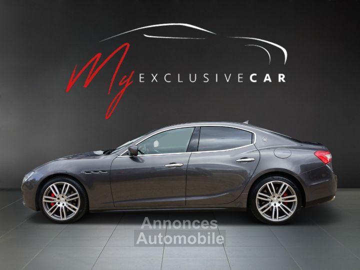 Maserati Ghibli V6 S Q4 - 1ère Main MASERATI Lyon - Pack Sport + Business + Premium + Confort + Carbone - Révisée 11/2023 - Gar. 12 Mois - 2