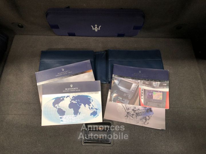 Maserati GranTurismo 4.7 S BVR F1 - Pack Carbone MC Sport Line - Origine France - Révisée 04/2024 - Embrayage 49% - PARFAIT Etat - Garantie 12 Mois - 43