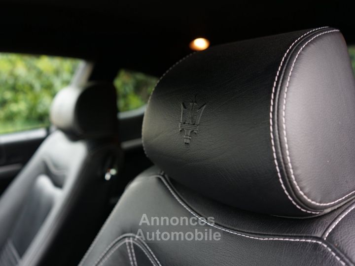 Maserati GranTurismo 4.7 S BVR F1 - Pack Carbone MC Sport Line - Origine France - Révisée 04/2024 - Embrayage 49% - PARFAIT Etat - Garantie 12 Mois - 30