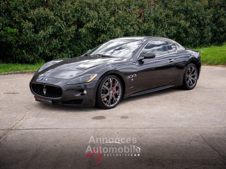 Maserati GranTurismo 4.7 S BVR - Garantie 12 Mois - Carnet Complet Et à Jour (révision Sera Faite Pour La Vente) - Très Bon Etat - Intérieur Cuir Rouge - 1