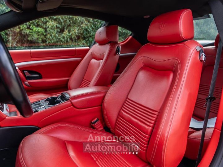 Maserati GranTurismo 4.7 S BVR - Garantie 12 Mois - Carnet Complet Et à Jour (révision Sera Faite Pour La Vente) - Très Bon Etat - Intérieur Cuir Rouge - 18