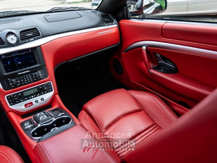 Maserati GranTurismo 4.7 S BVR - Garantie 12 Mois - Carnet Complet Et à Jour (révision Sera Faite Pour La Vente) - Très Bon Etat - Intérieur Cuir Rouge - 24
