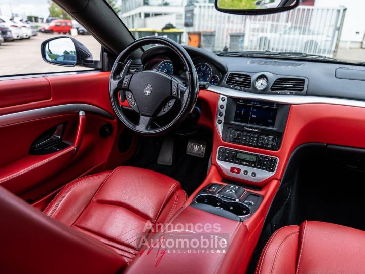 Maserati GranTurismo 4.7 S BVR - Garantie 12 Mois - Carnet Complet Et à Jour (révision Sera Faite Pour La Vente) - Très Bon Etat - Intérieur Cuir Rouge - 25