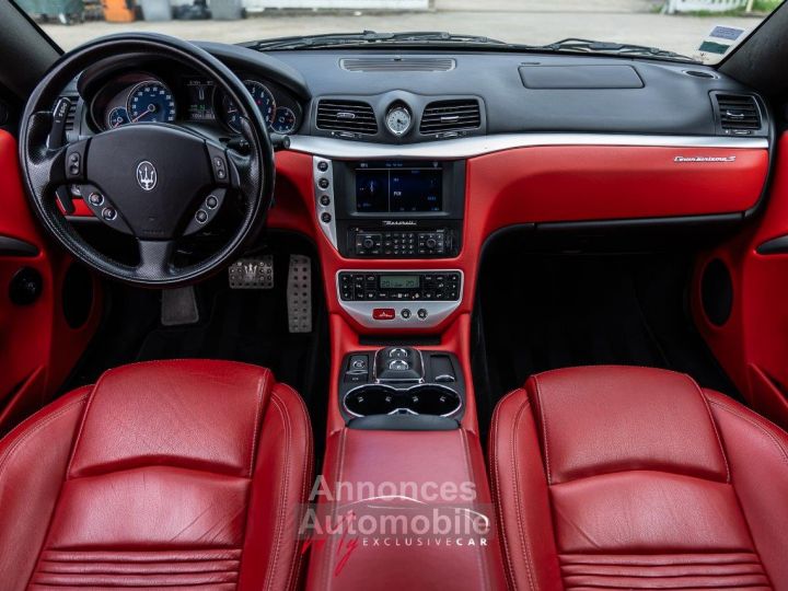 Maserati GranTurismo 4.7 S BVR - Garantie 12 Mois - Carnet Complet Et à Jour (révision Sera Faite Pour La Vente) - Très Bon Etat - Intérieur Cuir Rouge - 26
