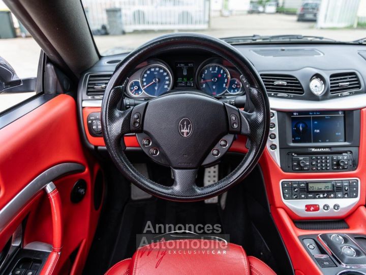 Maserati GranTurismo 4.7 S BVR - Garantie 12 Mois - Carnet Complet Et à Jour (révision Sera Faite Pour La Vente) - Très Bon Etat - Intérieur Cuir Rouge - 27