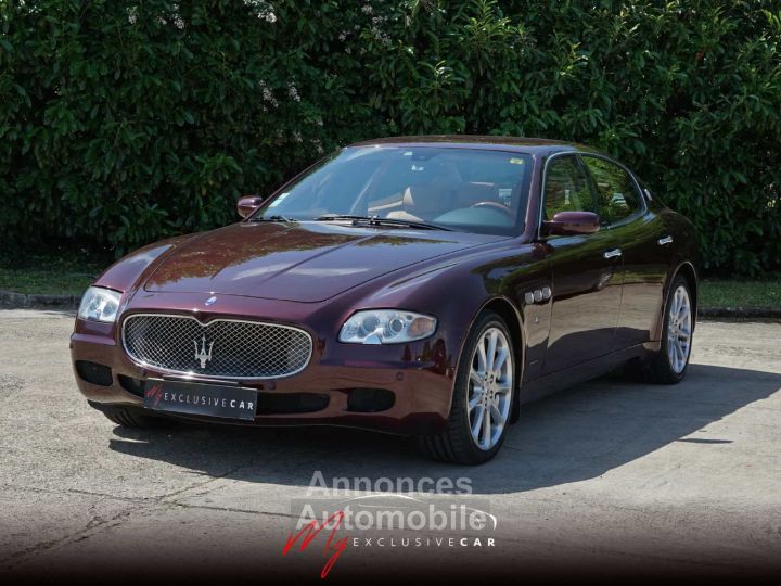 Maserati Quattroporte 4.2 V8 400 Ch EXECUTIVE GT DuoSelect (boite F1) - PARFAIT Etat - Origine France - 2 Propriétaire - Historique MASERATI France - Garantie 12 Mois - 1