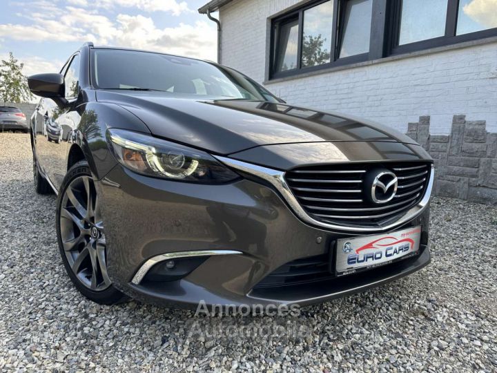 Mazda 6 2.2 D Skycruis BTE-AUTO-NAVI-CUIR-OPENDAK-XENON - 2