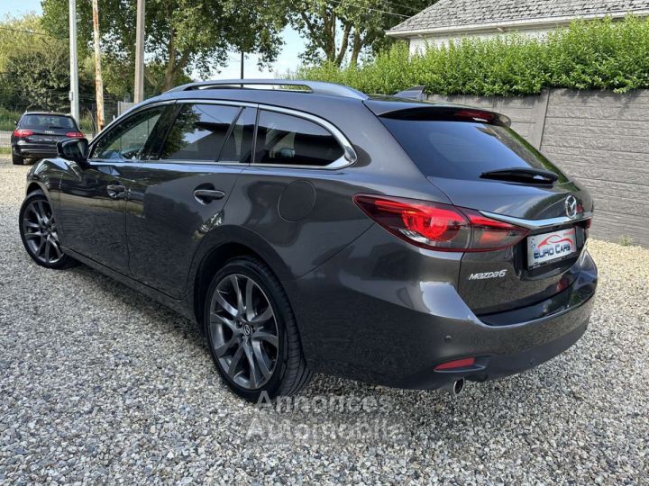 Mazda 6 2.2 D Skycruis BTE-AUTO-NAVI-CUIR-OPENDAK-XENON - 5