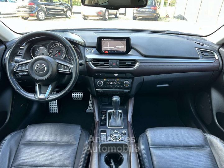 Mazda 6 2.2 D Skycruis BTE-AUTO-NAVI-CUIR-OPENDAK-XENON - 9