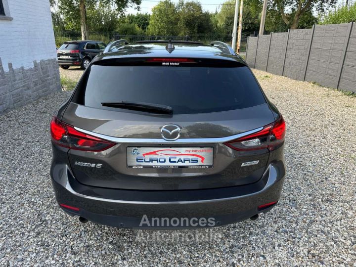 Mazda 6 2.2 D Skycruis BTE-AUTO-NAVI-CUIR-OPENDAK-XENON - 10