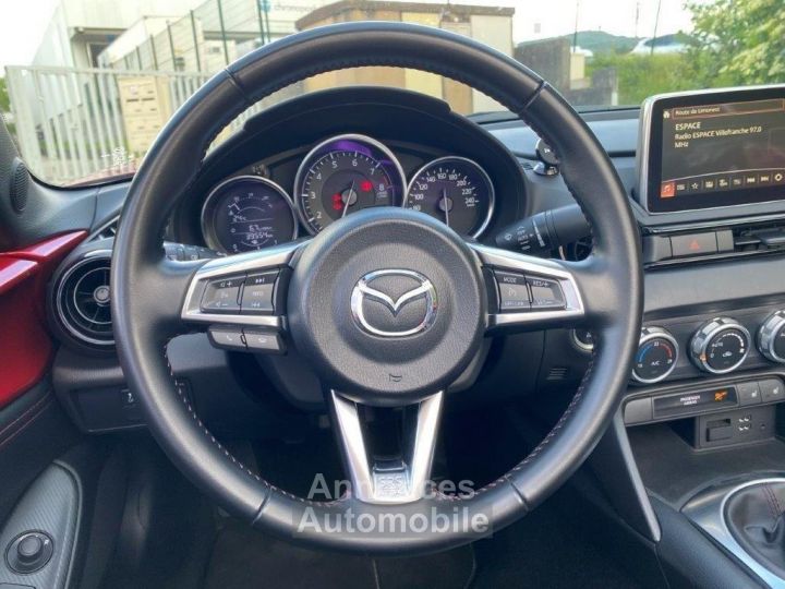 Mazda MX-5 MAZDA MX5 1.5L Rodaster Dynamique 131 Ch - GARANTIE 12 MOIS - Entretiens à Jour - Très Bon état - Capote Souple Manuelle - 22