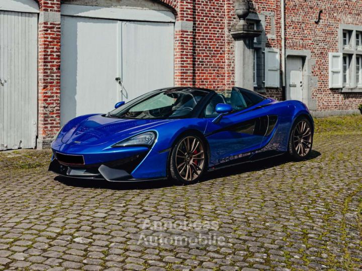 McLaren 570S Spider-Vega Blue-Xpel-Vat refundable-like new - 5