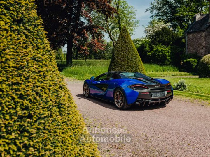 McLaren 570S Spider-Vega Blue-Xpel-Vat refundable-like new - 8