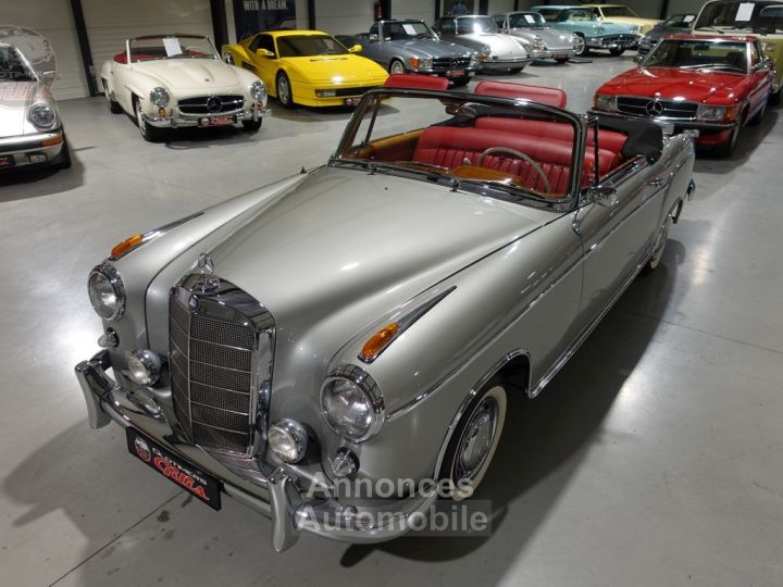 Mercedes 220 220S cabrio - 13