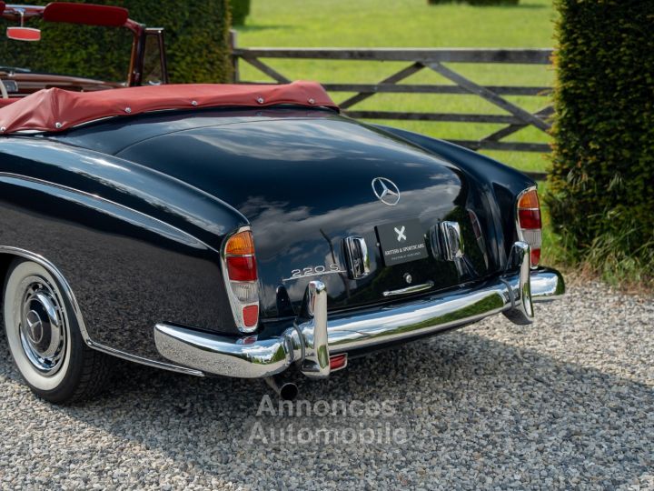 Mercedes 220 S - Ponton Cabriolet - 16