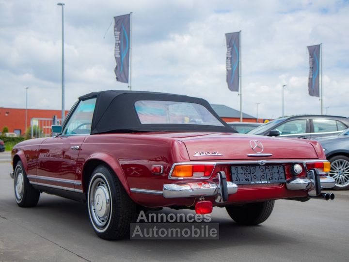 Mercedes 280 SL Pagoda Automaat - OLDTIMER - HISTORIEK - CABRIO - LEDER - RADIO - 2