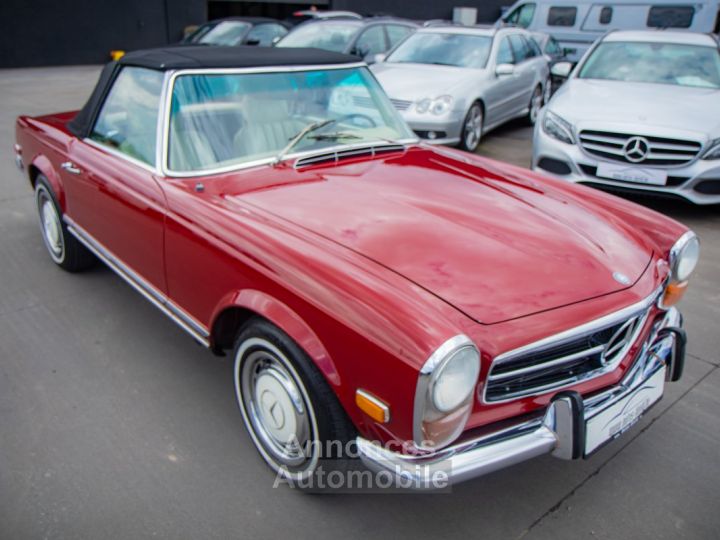 Mercedes 280 SL Pagoda Automaat - OLDTIMER - HISTORIEK - CABRIO - LEDER - RADIO - 5