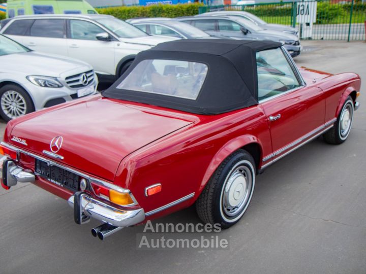 Mercedes 280 SL Pagoda Automaat - OLDTIMER - HISTORIEK - CABRIO - LEDER - RADIO - 7