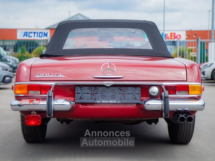 Mercedes 280 SL Pagoda Automaat - OLDTIMER - HISTORIEK - CABRIO - LEDER - RADIO - 8