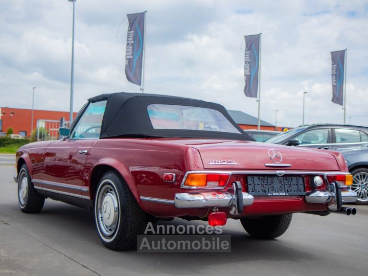 Mercedes 280 SL Pagoda Automaat - OLDTIMER - HISTORIEK - CABRIO - LEDER - RADIO - 9